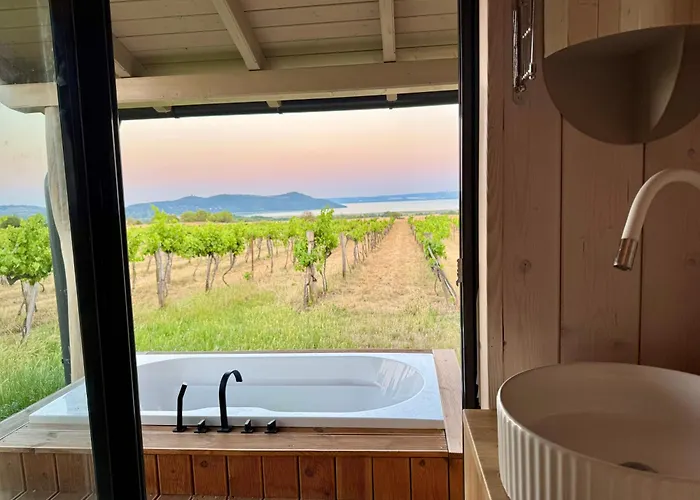 בית נופש Ermenes 2 - The Vineyard Retreat With Panoramic Views On Balaton